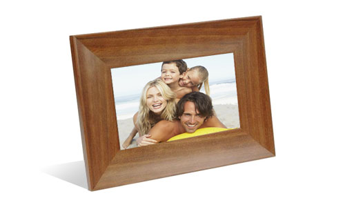 7 inch Environment Friendly Bamboo Digital Frame