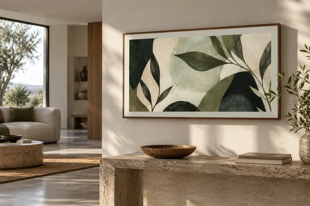 Digital Art & Fine Art smart display application concept